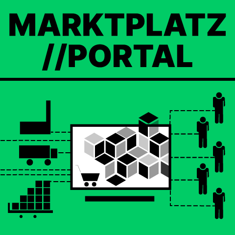 Grafik Online Marktplatz / Portal Lösung (Mobile Devices)